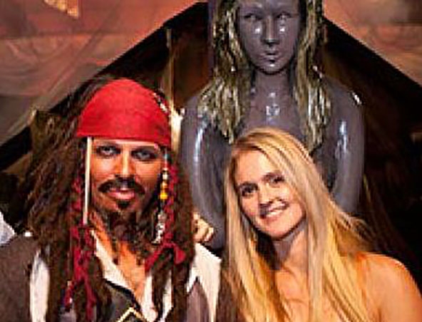 Captain Jack Sparrow Impersonator Perth