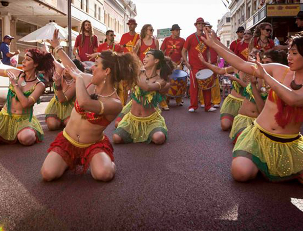 Brazilian Samba Drummers and Dancers Perth